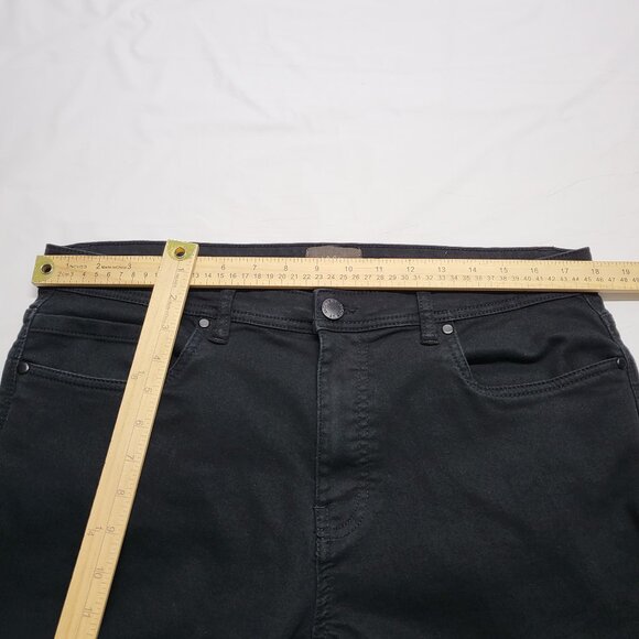 Jachs New York Mens Jeans 36 X 32 Stretch Straight Leg Black - Picture 11 of 16